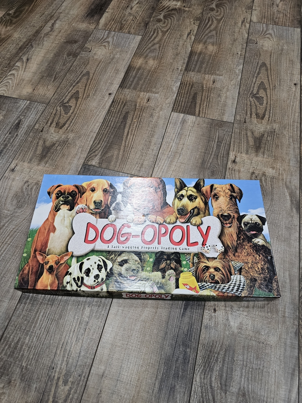Dog-Opoly Dog Themed Monopoly Board Game Very Good Condition